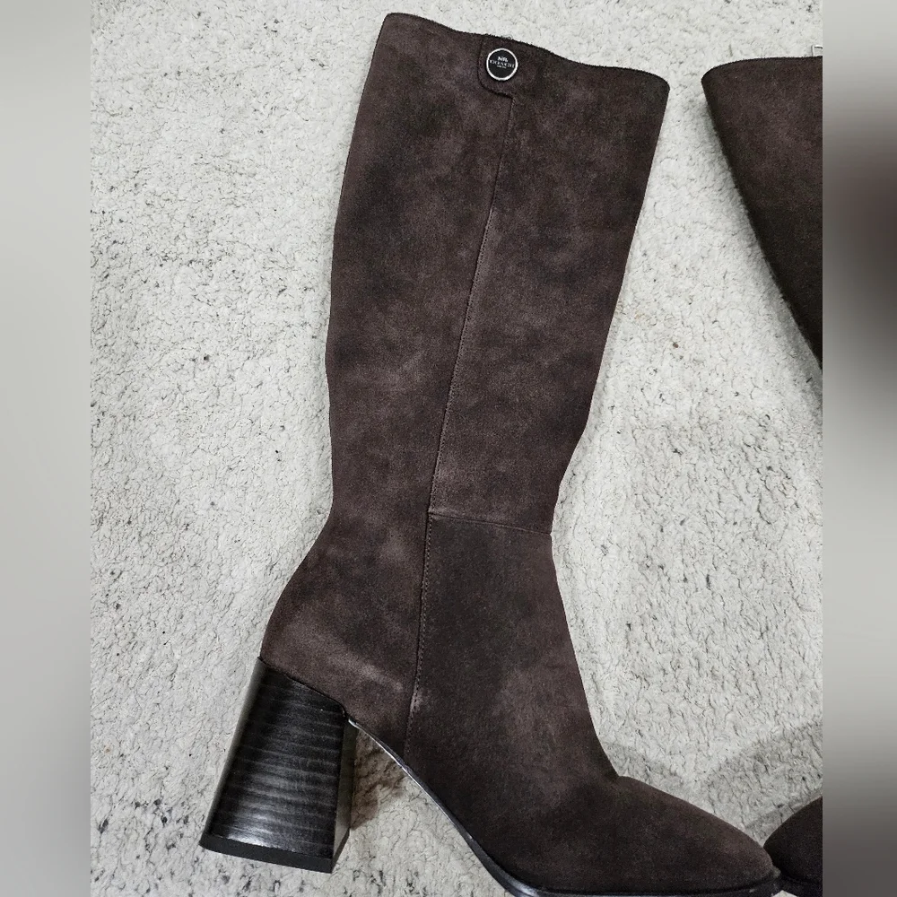 COACH Brown Suede Boots - Picture 3 of 9